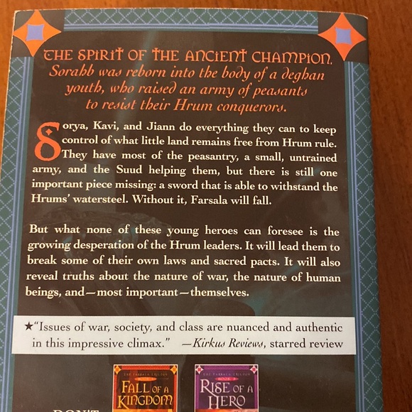 The Farsala Trilogy Book 3 Forging the Sword by Hilari Bell gently worn! - Picture 4 of 5